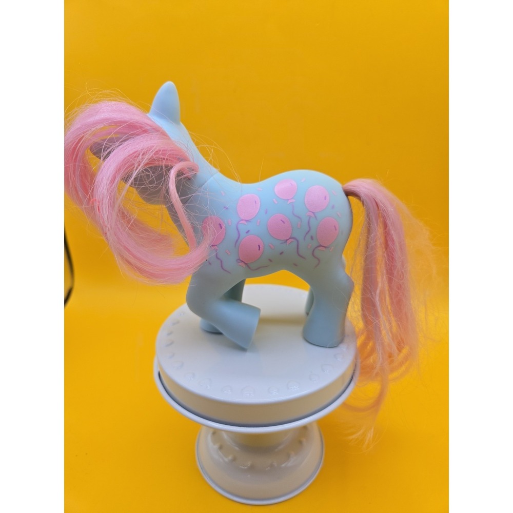 Vintage 1984 Hasbro My Little Pony Mommy Sweet Celebrations Pink & Teal Balloons - Picture 2 of 6